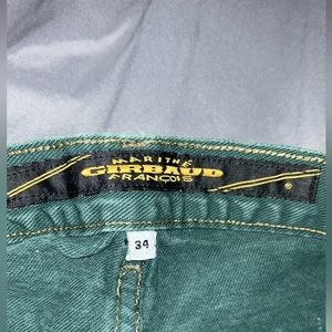 (VINTAGE) Green Marithe Francois Girbaud jeans size 34